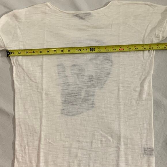 Skull Cashmere Cotton cream skull sweater size small - Picture 6 of 7